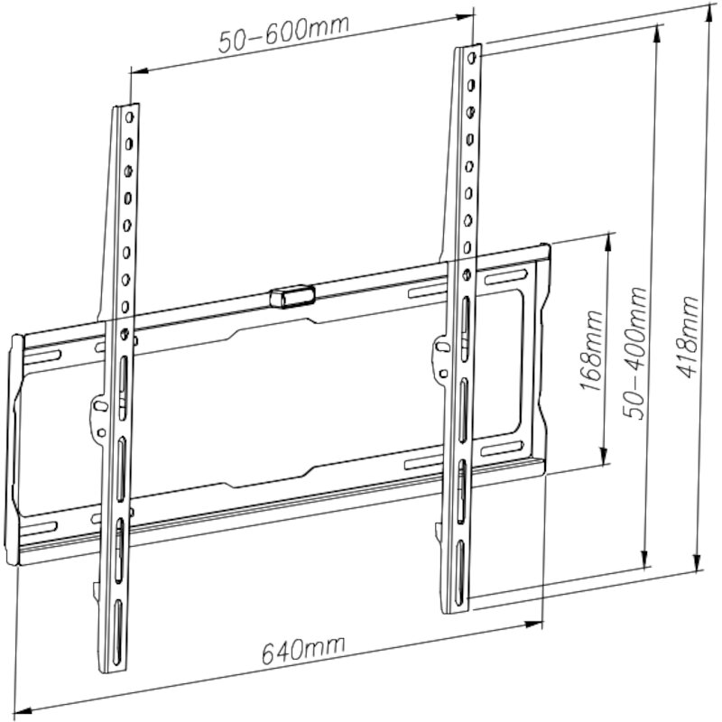 Osio OSMA-1370 Βάση τηλεόρασης 32″ – 65″ – VESA 600 x 400 Osio OSMA-1370 Βάση τηλεόρασης 32″ – 65″ – VESA 600 x 400